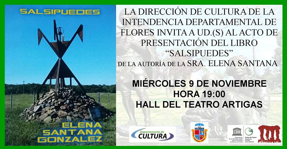 04.11.2016 Este miércoles 9 de noviembre se celebrará el acto de presentación del libro «Salsipuedes»