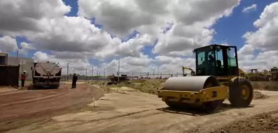 06.04.2017 En Pando continúan las obras de la nueva Planta de Correo Uruguayo