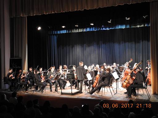 03.06.2017 Orquesta Sinfónica del SODRE se presentó en el centenario del Teatro Artigas