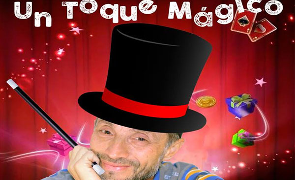 03.07.2019 Este sábado se presentará el espectáculo «Un toque mágico»