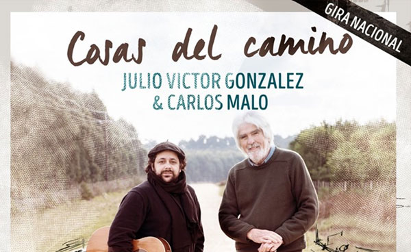 31.07.2019 Carlos Malo y Julio Víctor González se presentarán en Trinidad en su gira «Cosas del Camino»