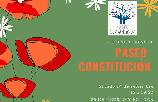 13.09.2019 Mañana se celebrará la novena edición del Paseo Constitución