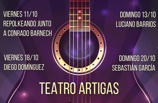 01.10.2019 Ciclo de Músicos Locales en el Teatro Artigas