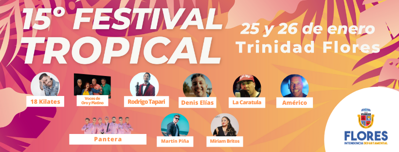 14.01.2020 Se viene el 15° Festival Tropical