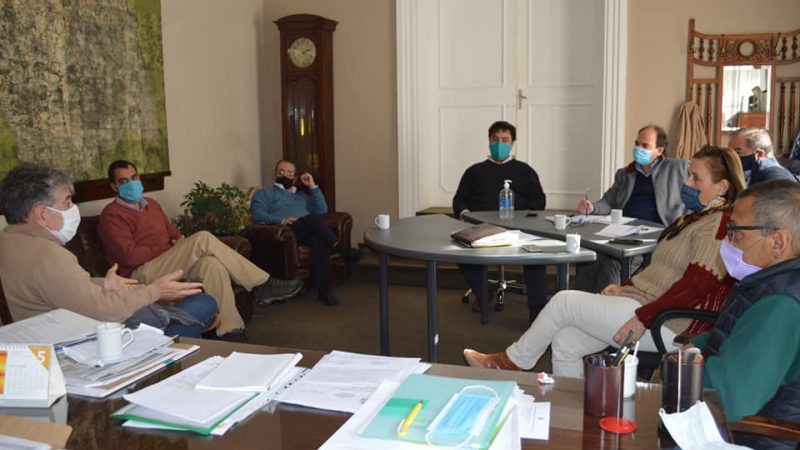 04.06.2020 Reunión de la Intendencia con experto para mejoras en el tránsito