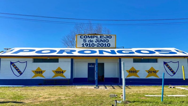 15.08.2020 Continúan los trabajos en el Complejo Deportivo de Porongos
