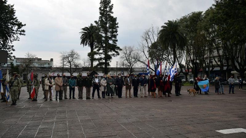 25.08.2020 Se celebró el acto por el aniversario N°195 de la Declaratoria de la Independencia