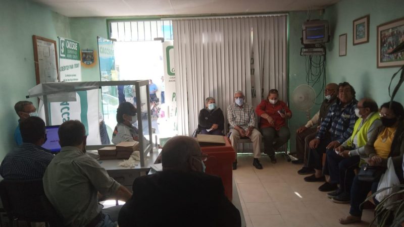 30.11.2021 Se están realizando las elecciones de CACCSOE en Trinidad