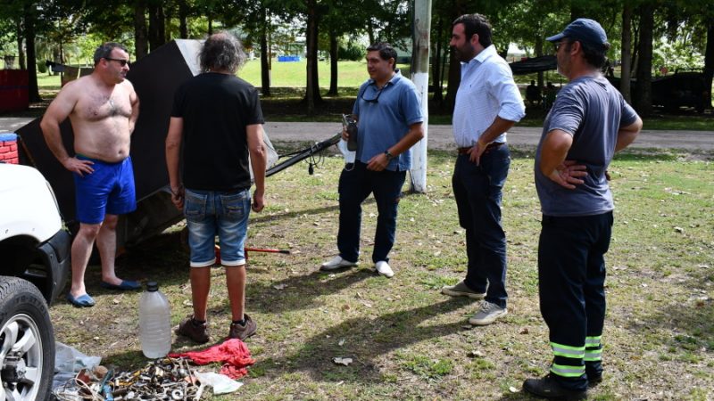 22.01.2022 Autoridades recorrieron las instalaciones del Balneario Don Ricardo