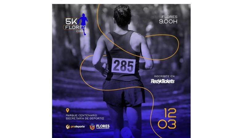 07.03.2023 Segunda edición de la 5k Flores