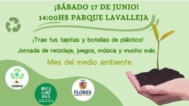 16.06.2023 Jornada de reciclaje, música y juegos en Parque Lavalleja