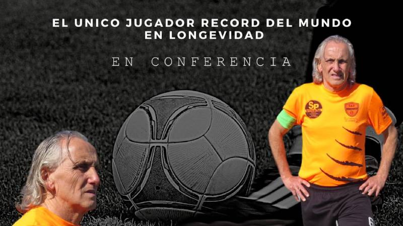 09.08.2023 Conferencia de Robert Carmona ‘La Leyenda’: El único jugador record del mundo en longevidad