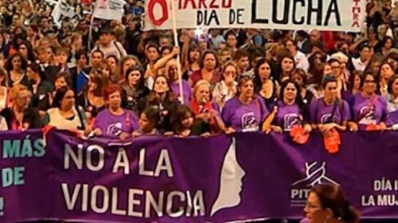 01.03.2024 Marcha del 8M en Flores: Un grito por la vida y la igualdad