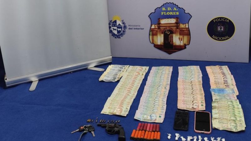 Desarticulan banda de narcotráfico en Flores