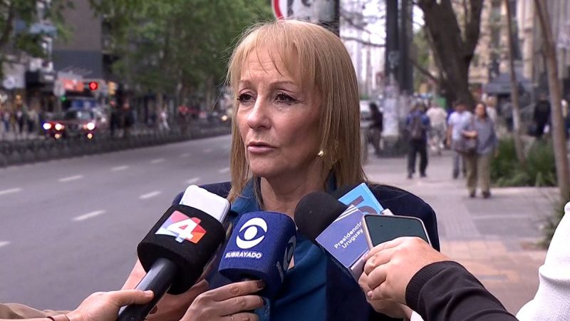 "Es una desgracia", dijo Cosse tras bebé herido por disparos y habló de la necesidad de "bajar niveles de violencia"